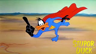 Stupor Duck 1956 Looney Tunes Daffy Duck Cartoon Short Film  Review [upl. by Ecilef]