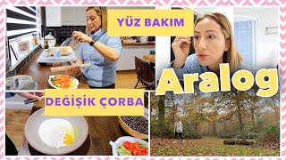 BU NASIL BIR ÇORBA MUTFAK BIR BIRBIRINE GIRDI YÜZ BAKIM  ARALOG VLOG [upl. by Ahsikram]