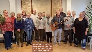 Schön dass du da bist  Heilsames Singen mit Wolfgang Bossinger amp Workshopteilnehmenden Tübingen [upl. by Massiw190]