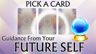 PICK A CARD 🔮 Guidance From Your Future Self 🪷 [upl. by Anilev]