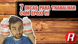 7 Dicas Para Trabalhar com Resina Epoxi Porcelanato Líquido [upl. by Sucitivel]