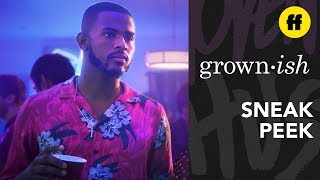 grownish Season 2 Episode 7  Sneak Peek Aaron is RoboCop  Freeform [upl. by Ileyan]