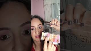 Olho rosa com gliter makeup maquiagemfacil makeuptutorial [upl. by Jonme]