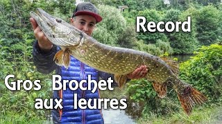 Pêche du Gros Brochet aux leurres  Record   GoPro HD [upl. by Scarrow]