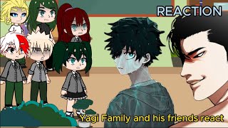 MHA X lookism  Yagis family and friends react to Deku as jonngun park [upl. by Baram883]