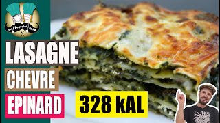 FACILE 🍗RECETTE DE LASAGNES CHÈVRE ÉPINARDS [upl. by Josy]