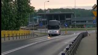 Wesoły autobus olsztyńskiego klubu sportowego Tak świętowali zwycięstwo [upl. by Chubb]