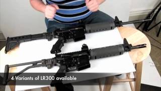 GampG ZM Weapons LR300  Rapid Fire Review HD  Redwolf Airsoft  RWTV [upl. by Cowley]