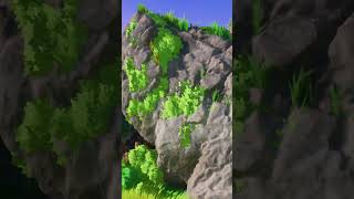 Unreal engine 5 Stylized Rocks  studio ghibli style [upl. by Hall]