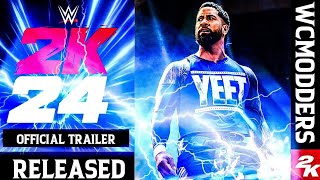 Wr3d New Mod  Wr3d 2k24 Mod Trailer Released  WWE 2k24 For Android  By Wc Modders [upl. by Pansy]