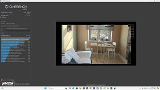 i714700kf CINEBENCH R23 Test [upl. by Amol]