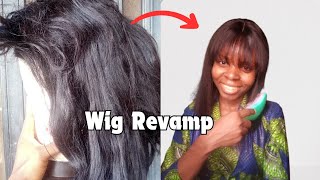 FRINGE WIG REVAMPING [upl. by Aldercy119]