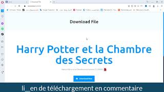 Télécharger Harry Potter et la Chambre des Secrets livres pdf 2023 [upl. by Gudrin]