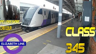 London Crossrail Elizabeth Line Class 345 Walkthrough [upl. by Sikata]