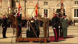 National Anthem of SPAIN at Royal Palace of Madrid [upl. by Gredel]