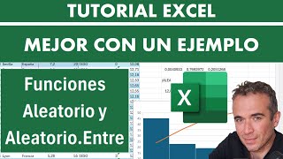 Aleatorio y AleatorioEntre en Excel mejor con un ejemplo [upl. by Kipp]