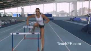 Improving Hurdle Technique  Trail leg drill [upl. by Notsuoh881]