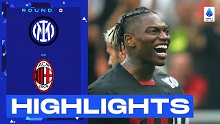 MilanInter 32  Leao shines in spectacular San Siro derby Goals amp Highlights  Serie A 202223 [upl. by Alfonse199]