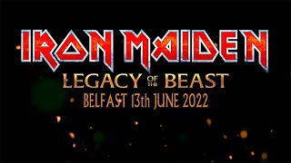 Iron Maiden Live in Belfast 2022 [upl. by Joel]