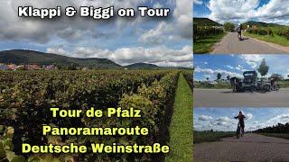 Tour de Pfalz  Panoramaroute Deutsche Weinstraße  Klappi amp Biggi on Tour [upl. by Ridglee]