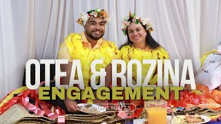 Otea amp Rozina Engagement Highlights [upl. by Danielson536]