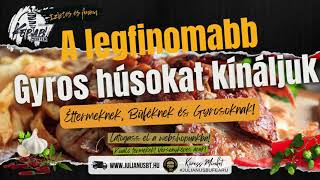 🌟 A legfinomabb 🌯🍗 Kebab Meister GYROS HÚSOKAT kínáljuk Éttermeknek Büféknek és Gyrosoknak [upl. by Rentschler]