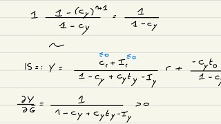 Le multiplicateur budgétaire [upl. by Mich]