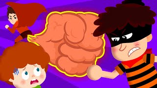 Super Fart Finger Family  Nursery Rhymes amp Kids Songs [upl. by Siron]