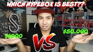 Which Hypebox is Best Sole Steals VS Laced Up [upl. by Htederem]