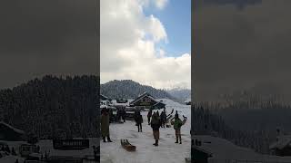 Gulmarg Wintersnow discoverkashmir youtubeshorts [upl. by Acul]