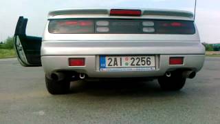 Nissan 300zx twin turbo exhaust sound [upl. by Uri43]