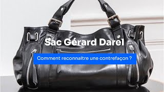 SAC GERARD DAREL  RECONNAITRE UNE CONTREFACON [upl. by Retnyw]