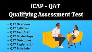 ICAP QUALIFYING ASSESSMENT TEST  QAT  Syllabus Details Procedures amp Test Date [upl. by Lorien]