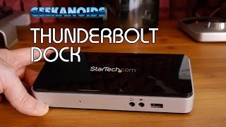 StarTech Thunderbolt Laptop Docking Station STARTECHCOMUK [upl. by Cecily]