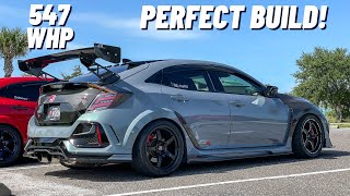 547 WHP Big Turbo Civic Type R Drive and Review [upl. by Archibaldo]