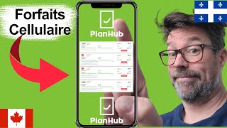 Trouvez les meilleurs forfaits cellulaire sur PlanHub ca [upl. by Marigolda]