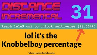 Distance Incremental Episode 31 Most of the way to Multiverse [upl. by Sammons47]