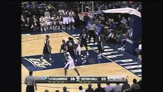 Villanova Vs Seton Hall February 2011 Highlights [upl. by Anits]