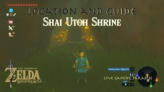 Breath of the Wild  Shai Utoh Shrine Location and Guide [upl. by Honniball179]