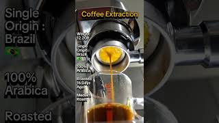 Heres todays coffee shot Day 72  22 coffee arabica espresso barista coffeelover beginner [upl. by Hairaza]