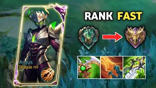 Argus Best Build 2024 that will help to Rank up in Solo Ranked Game  Mobile Legends [upl. by Artapoelc]