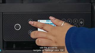 How to connect your Epson printer to WiFi printers with a screen display [upl. by Eiuqram515]