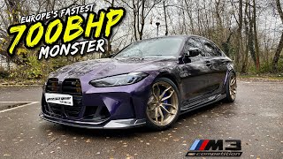 THIS STAGE 2 TUNED 700BHP G80 BMW M3 IS BREATHTAKINGLY FAST [upl. by Yrol]