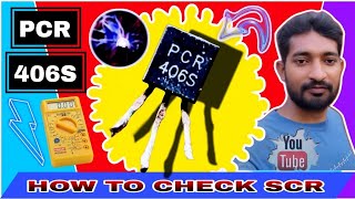 HOW TO CHECK SCR PCR406S  SCR PCR406S Cool test and Hot test PCR406x PCR406s howtocheck scr 🆕 [upl. by Mesics]