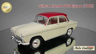 Simca Aronde P60 Elysee 1960 [upl. by Aniarrol]