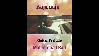 Aaja Aaja Main Hoon Pyar Tera  Guitar Intro shorts [upl. by Gilmour]