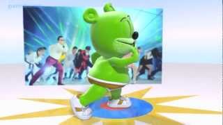 Gangnam Style PSY  Gummy Bear HD [upl. by Irrok659]