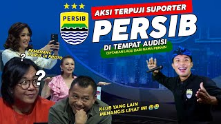 PERSIB JUARA‼️AKSI TERPUJI SUPORTER CIPTAKAN LAGU DARI NAMA PEMAIN DI INDONESIAN IDOL [upl. by Messere]