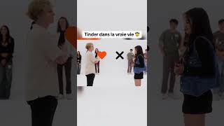 Tinder in real life LOOK AT THE END 😱🤣 tinder tiktokviral funny humor drole [upl. by Naillimixam873]