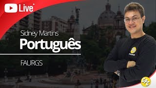 Língua Portuguesa  FAURGS  Prof Sidney Martins [upl. by Stratton]